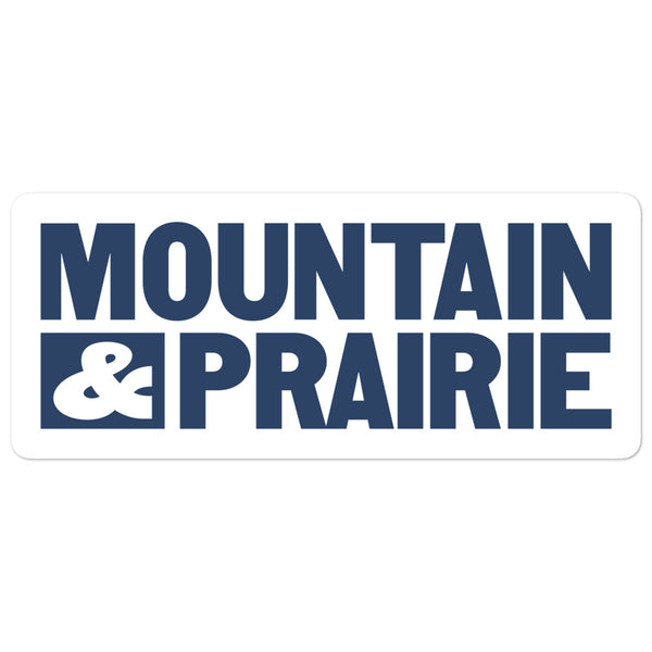 Mountain & Prairie Sticker