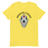 Grizzly Sugar Skull - Unisex Light-Colored T-Shirt