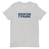 Mountain & Prairie - Blue Font - Unisex T-Shirt
