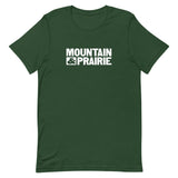 Mountain & Prairie - White Font - Unisex T-Shirt