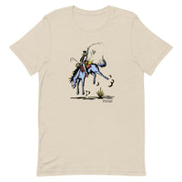 Bronc Buster - Cowboy - Unisex T-Shirt