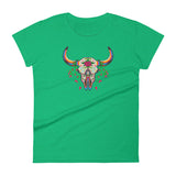 Bison Sugar Skull - Women's t-shirt