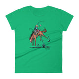 Bronc Buster - Cowgirl - Women's t-shirt