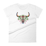 Bison Sugar Skull - Women's t-shirt